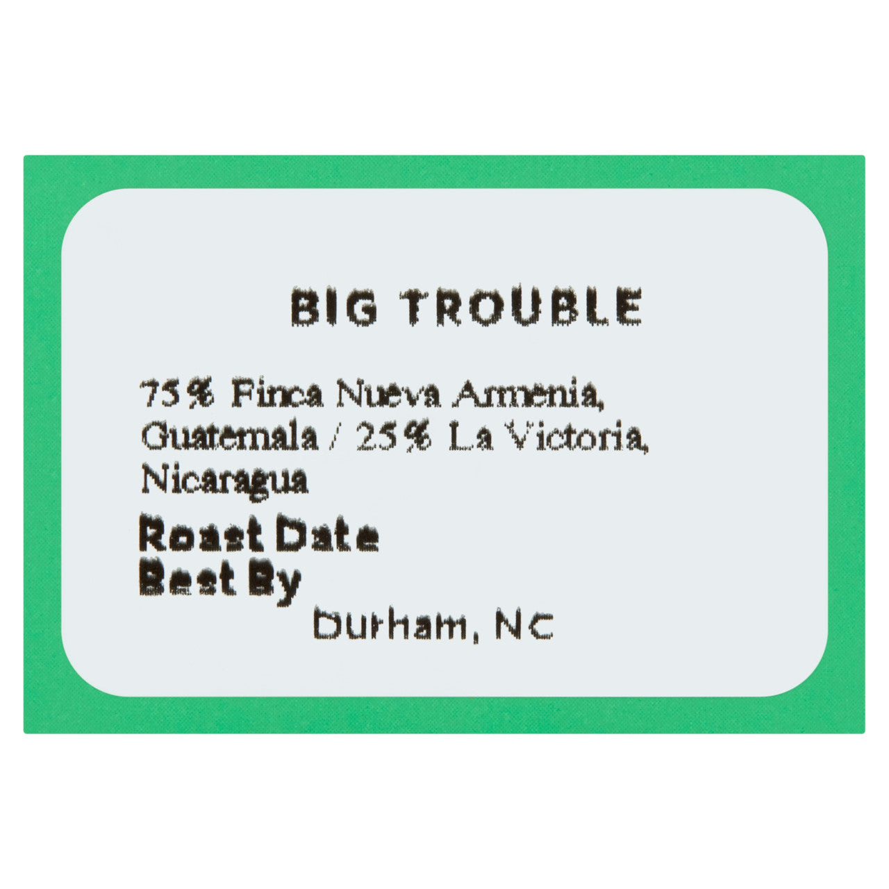 CCC COFFEE BIG TROUBLE ( 6 X 12 OZ )-3